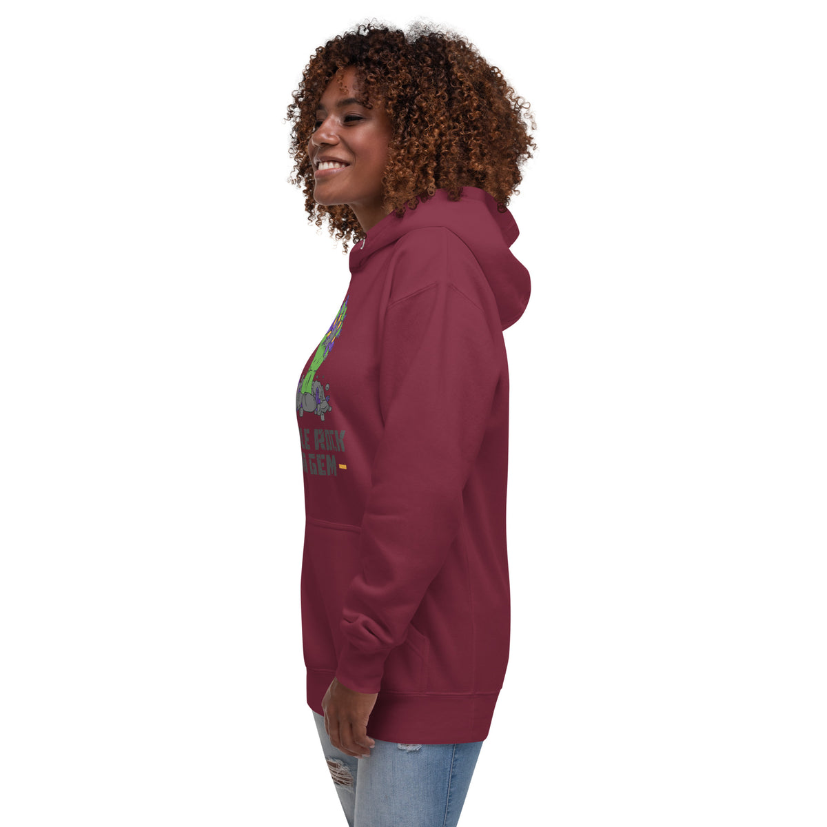 Unisex hoodie with the classic logo.