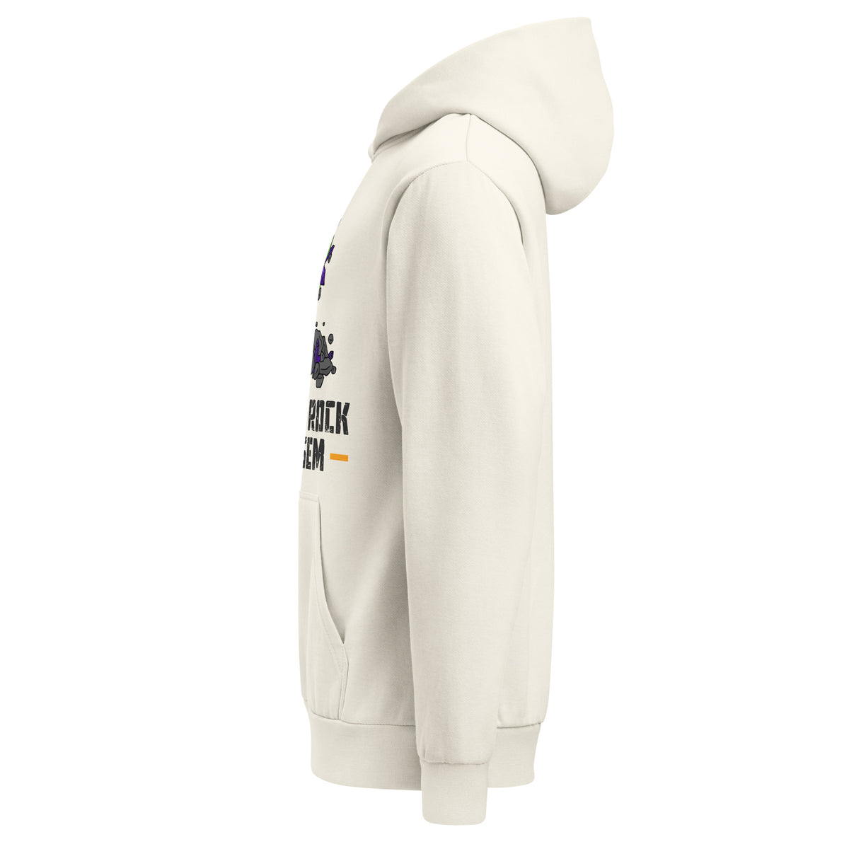 Urban Garment dyed hoodie with the classic logo.