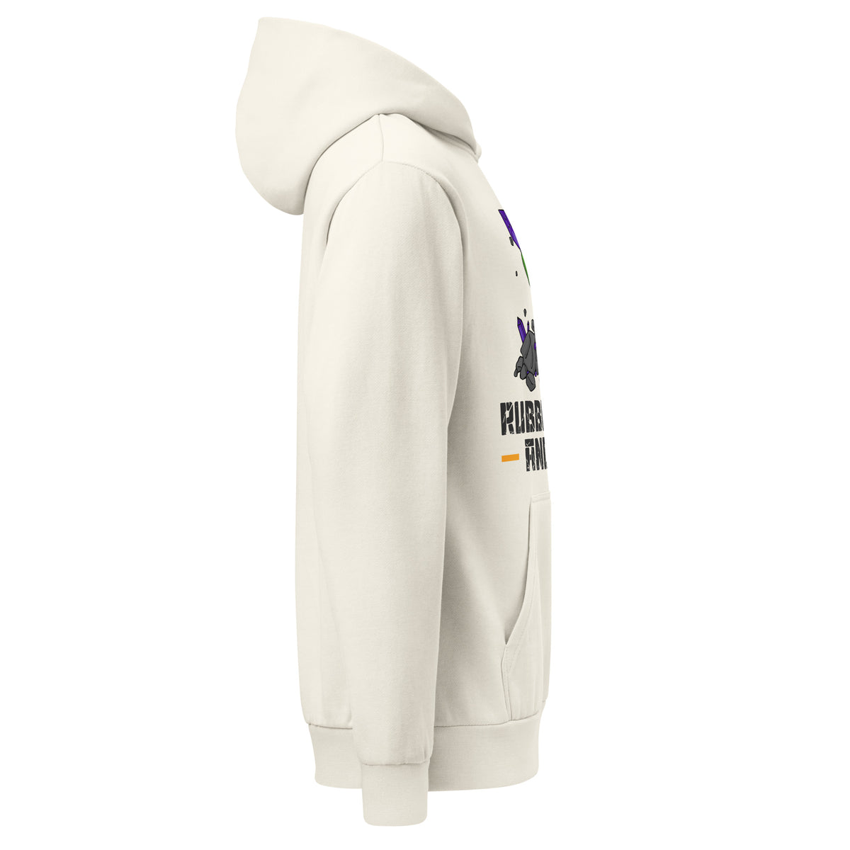 Urban Garment dyed hoodie with the classic logo.