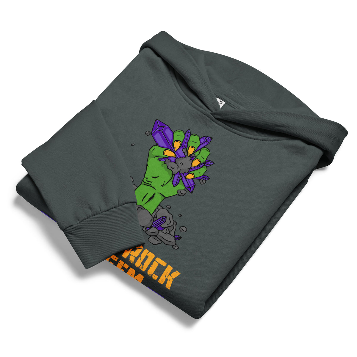 Urban Garment dyed hoodie with the classic logo.