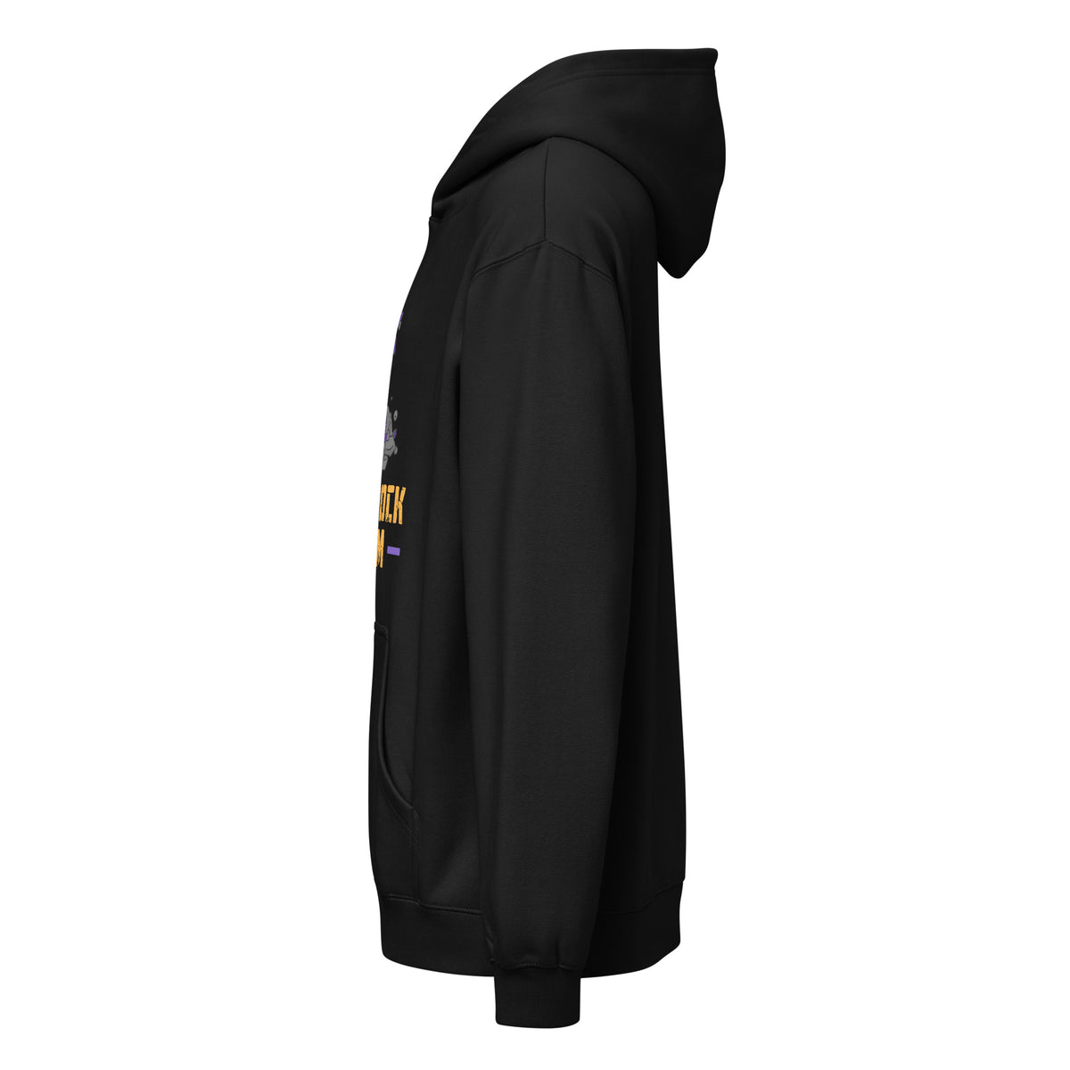 Men’s box hoodie with the classic logo.