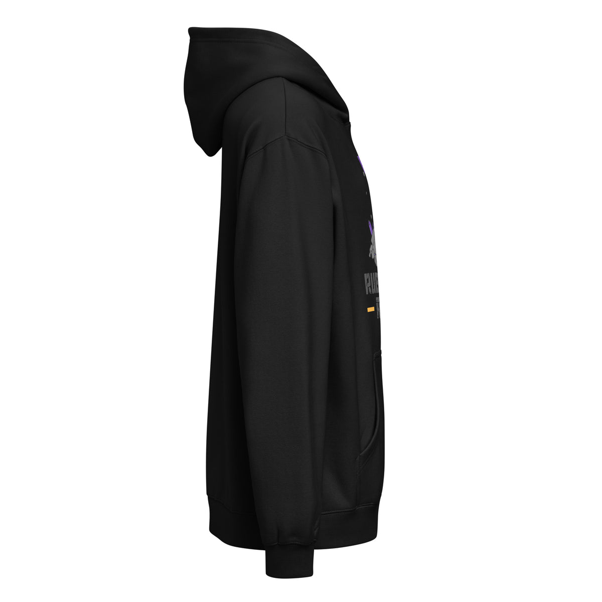 Men’s box hoodie with the classic logo.