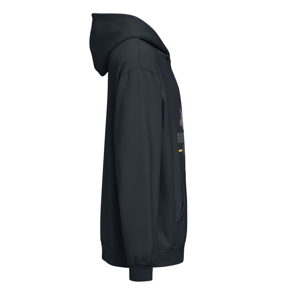 Men’s box hoodie with the classic logo.