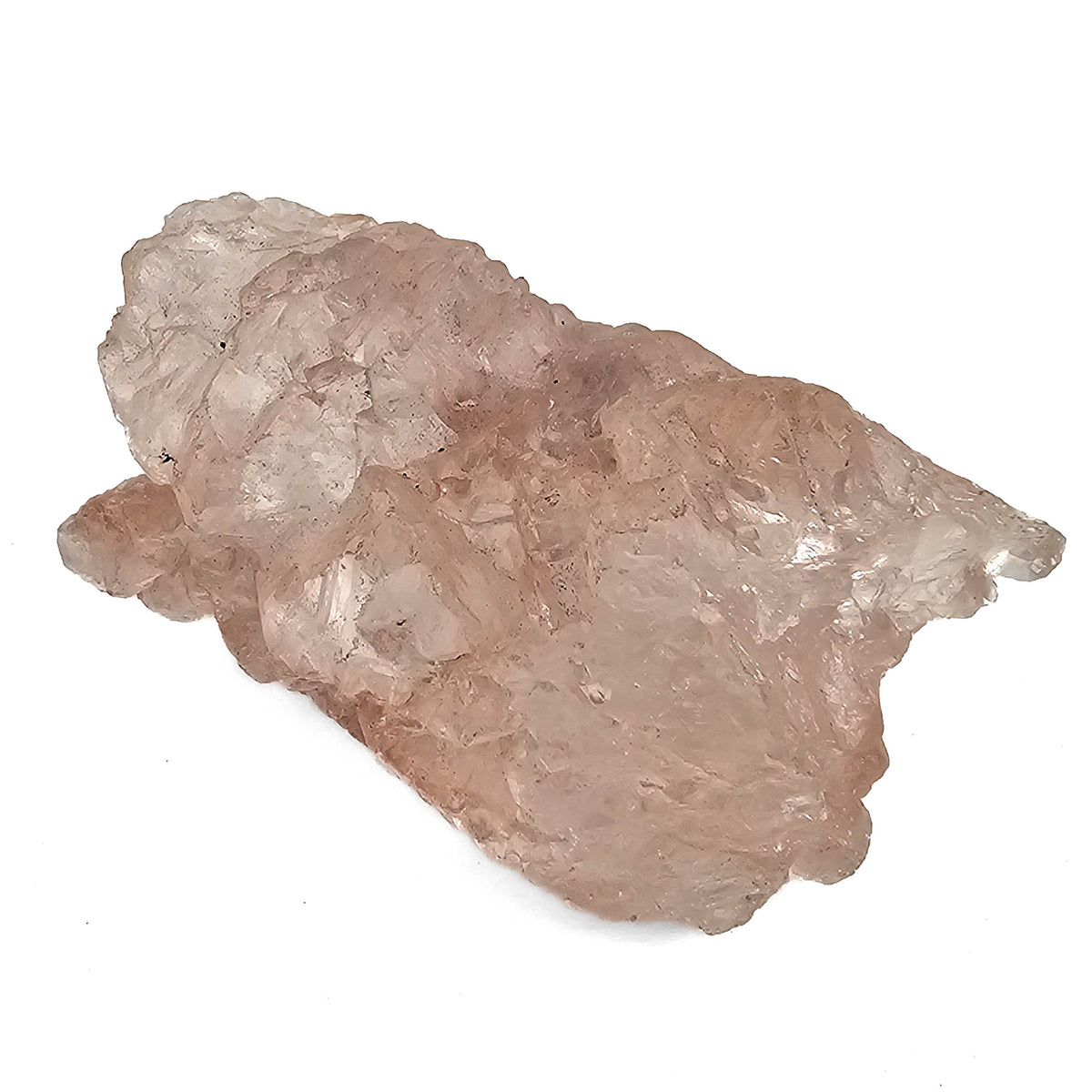 Etched Morganite specimen, a variety of beryl.