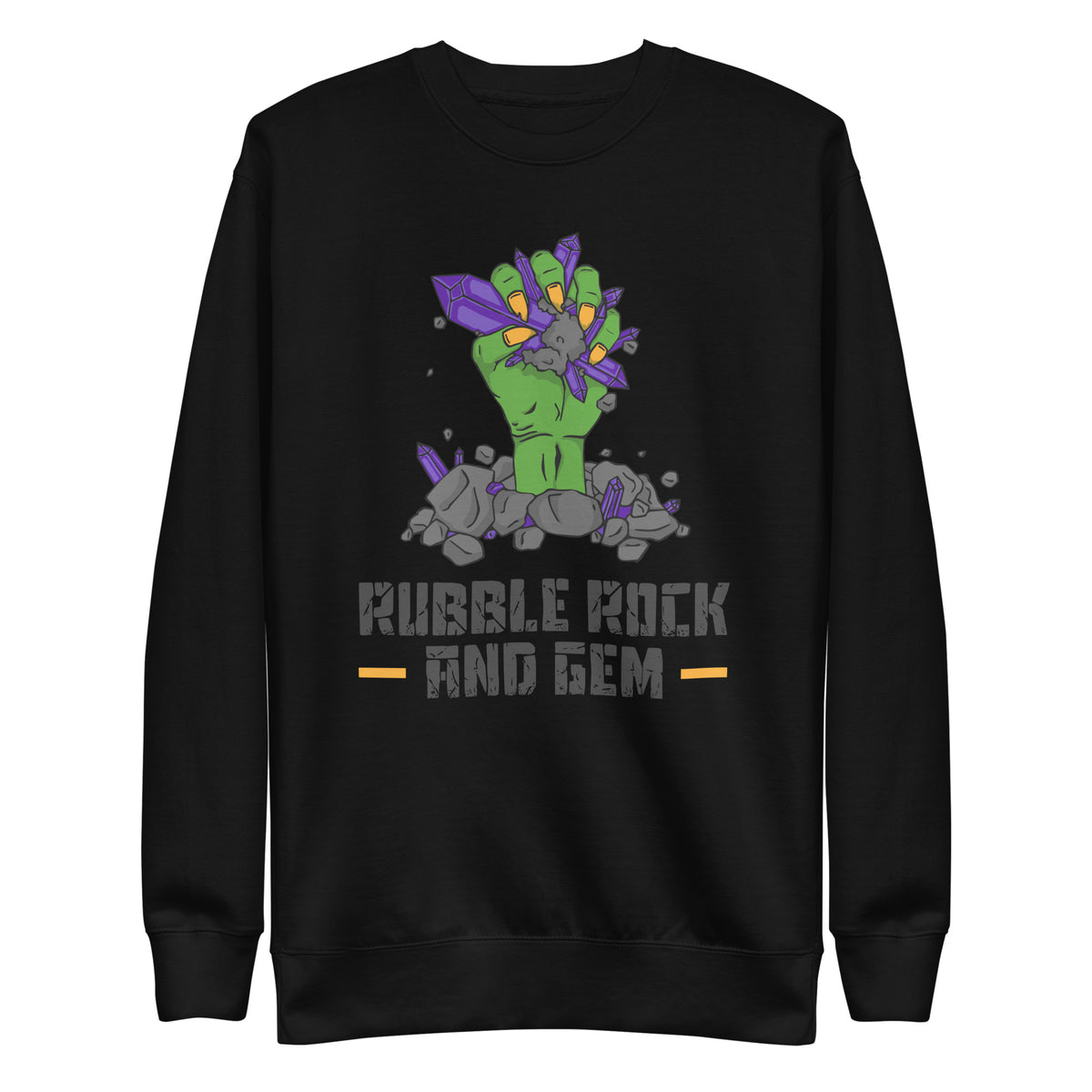 Unisex premium sweatshirt with the classic logo.