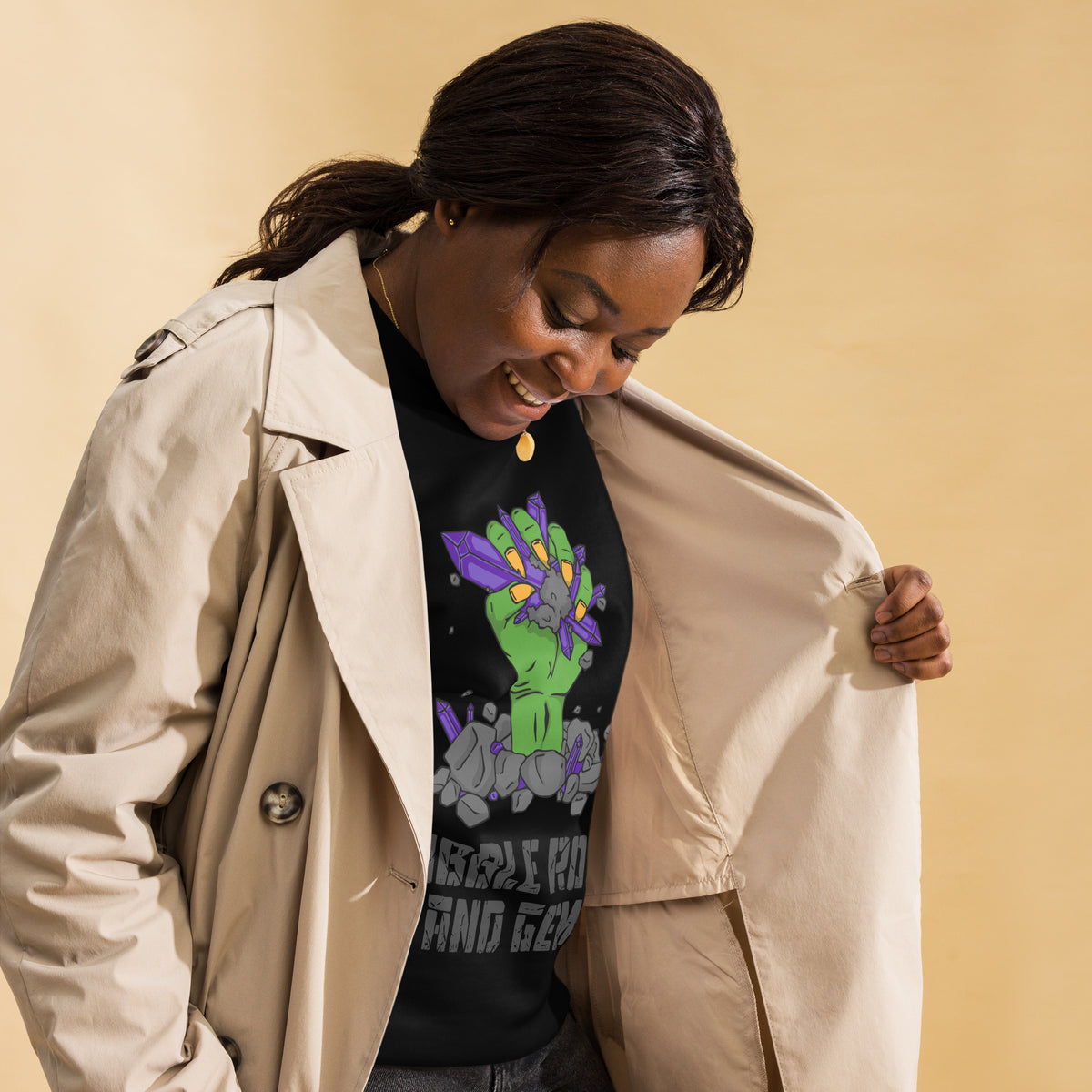Unisex premium sweatshirt with the classic logo.