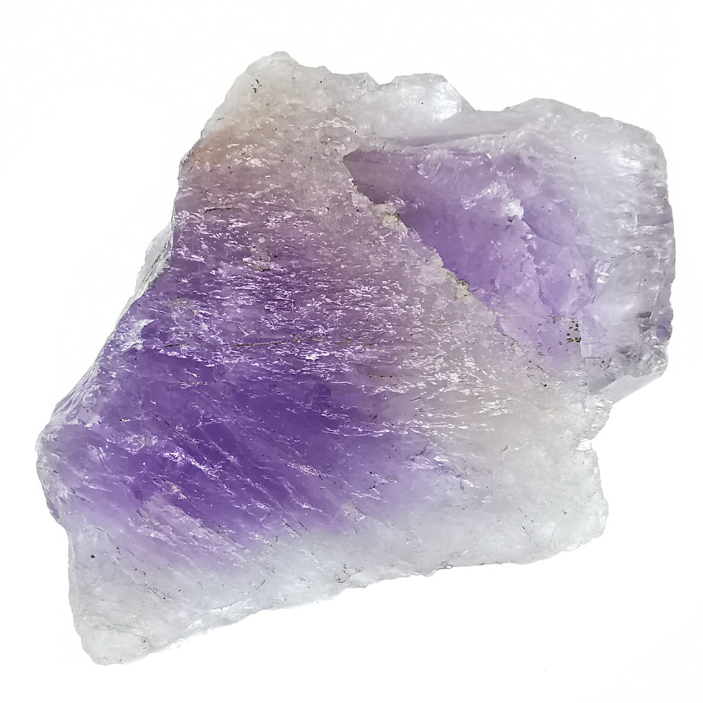 Amethyst rough, a variety of quartz.