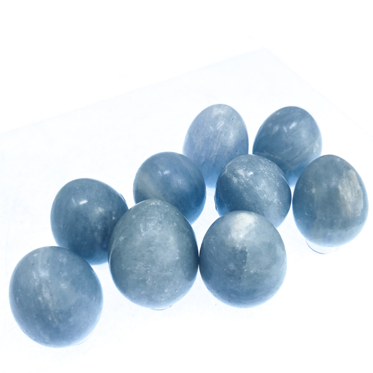 Angelite egg from Madagascar – scattered eggs