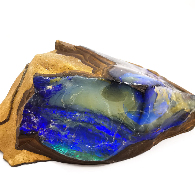 Australia Boulder Opal Puzzle - Mineral Specimen