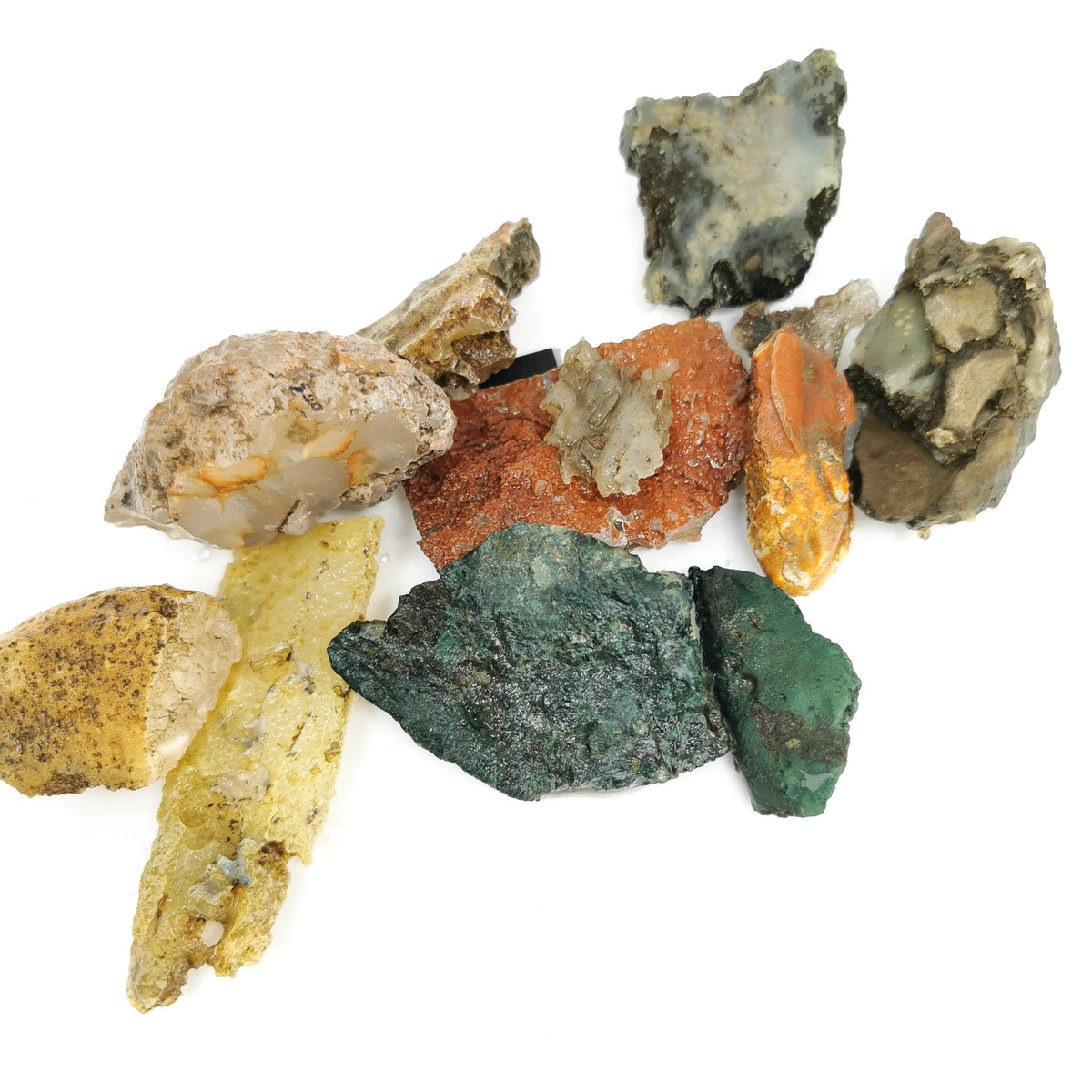 BC Float Agate rough, a variety of chalcedony, from British Columbia, Canada.