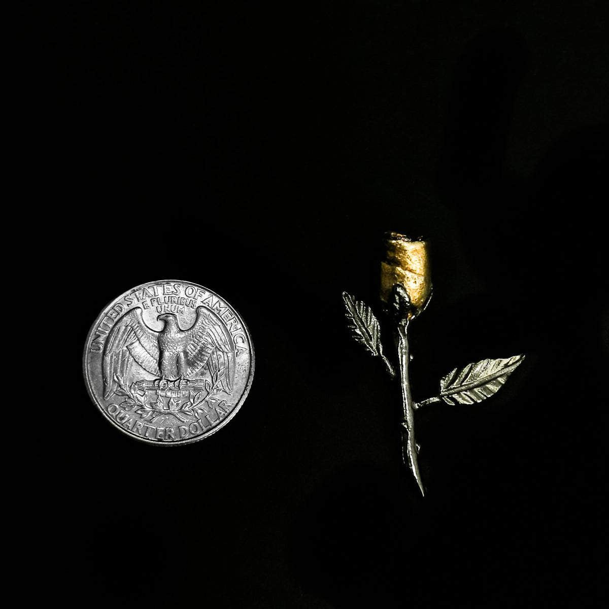 Rose pendant.