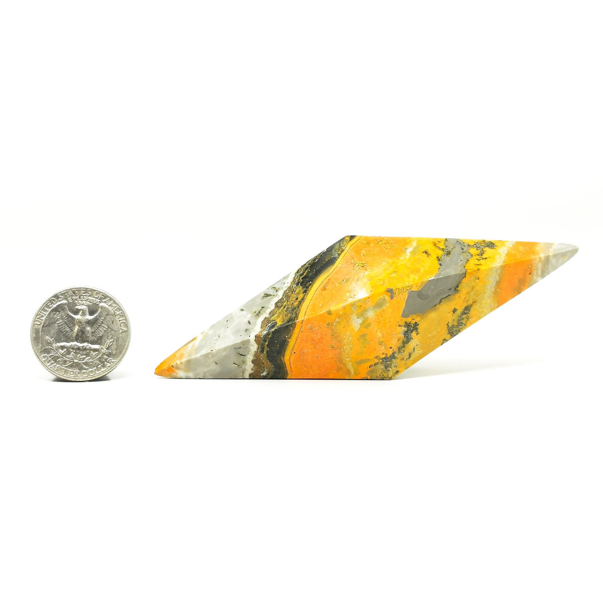 Bumblebee Jasper (Double Terminated).