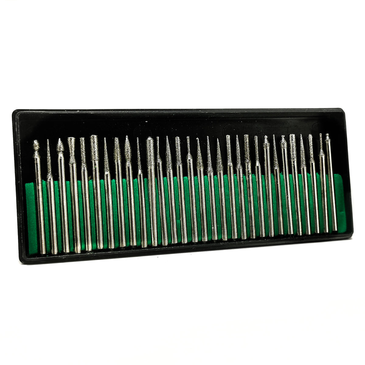 Beginner Stone Carving Burrs 150grit 30pcs.