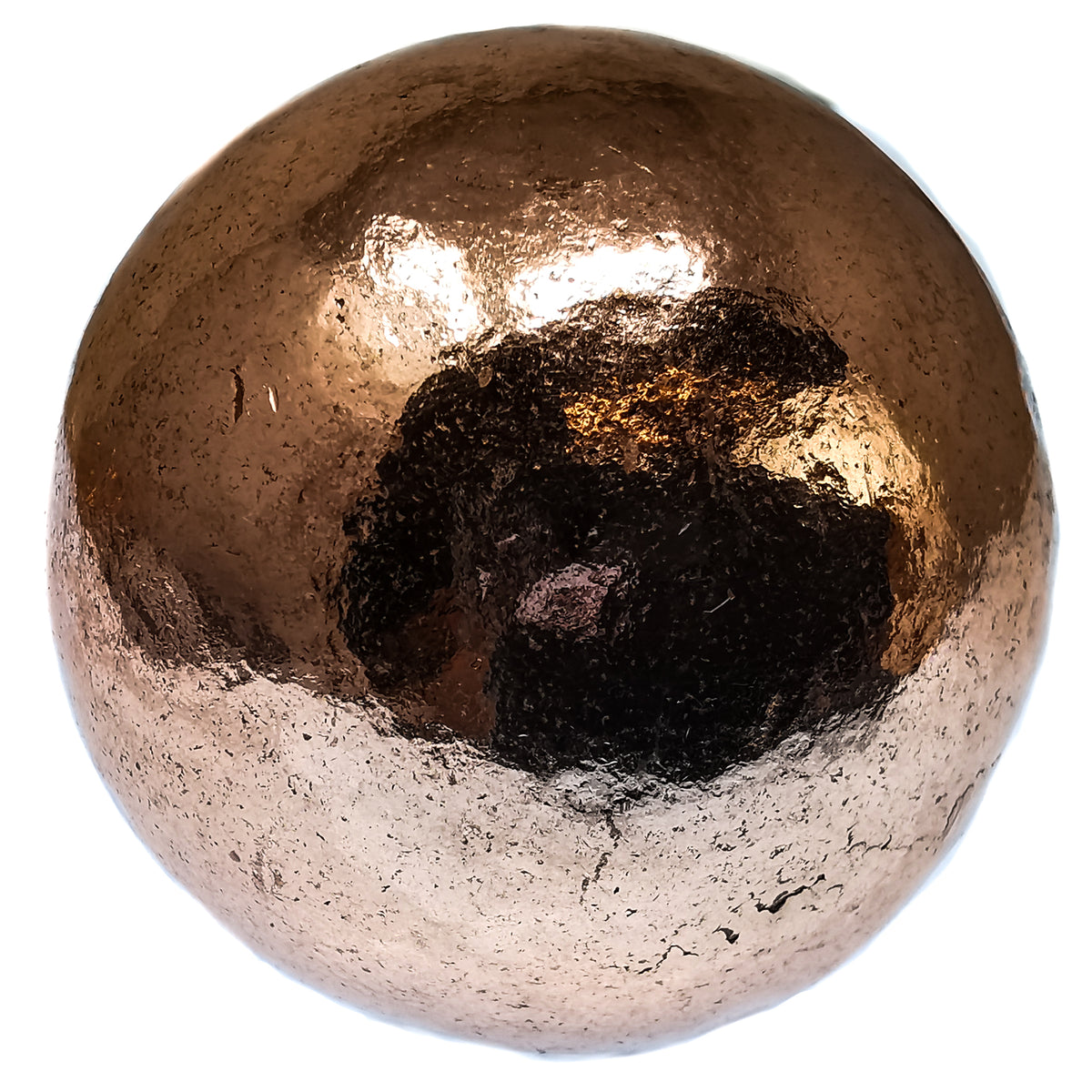 Copper sphere from Michigan, USA.