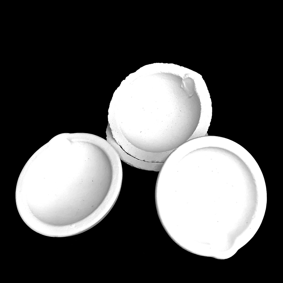 Crucible smithing, made of quartz silica plaster.