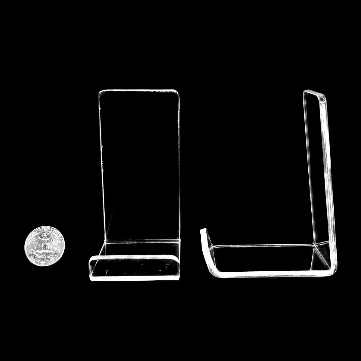 Acrylic Stand L-shape display.
