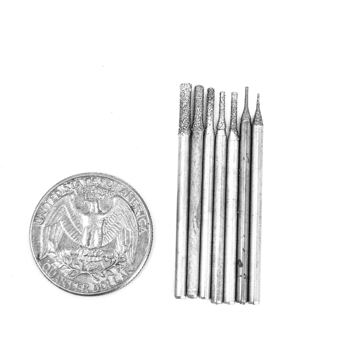 Solid Post Lapidary Drill Bit short 5pcs.