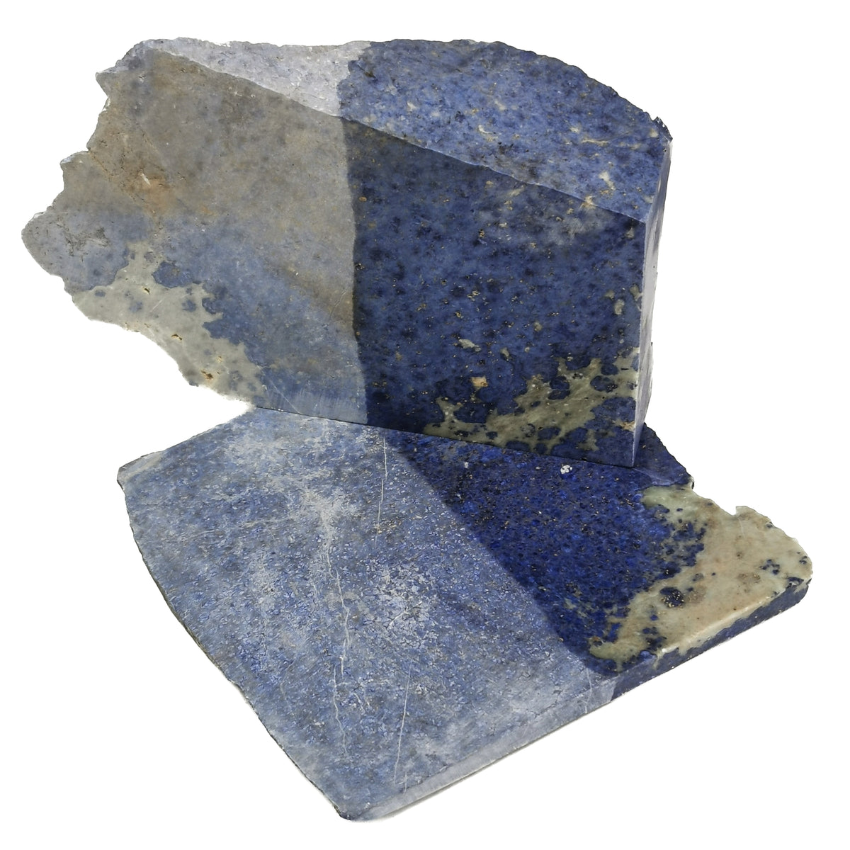 Dumortierite rough.
