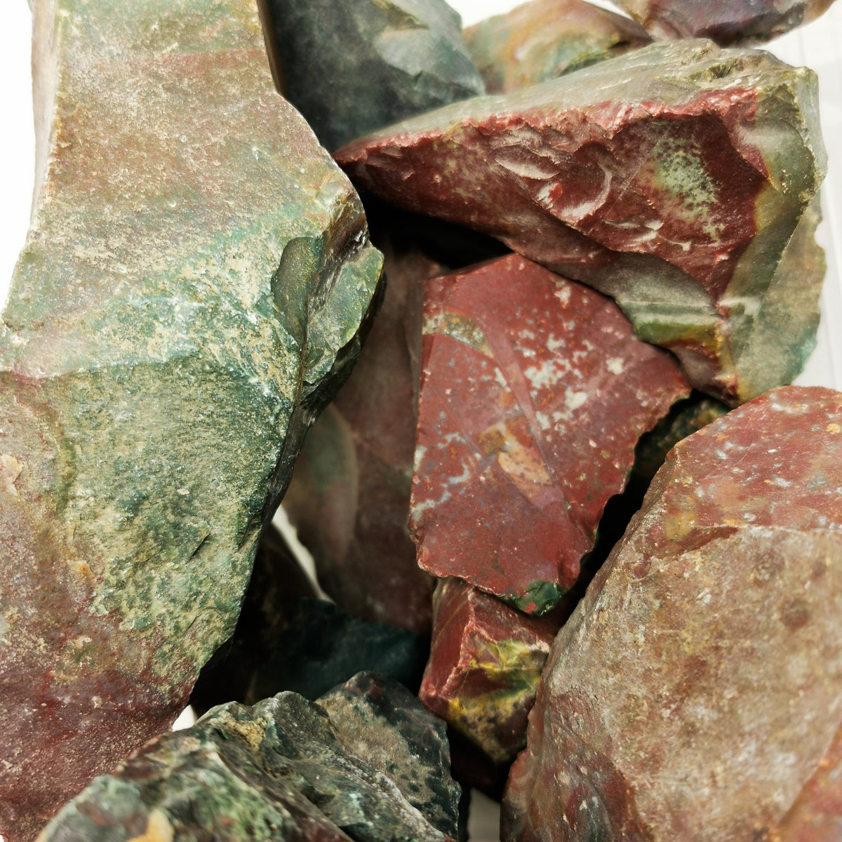 Fancy Jasper rough from India.