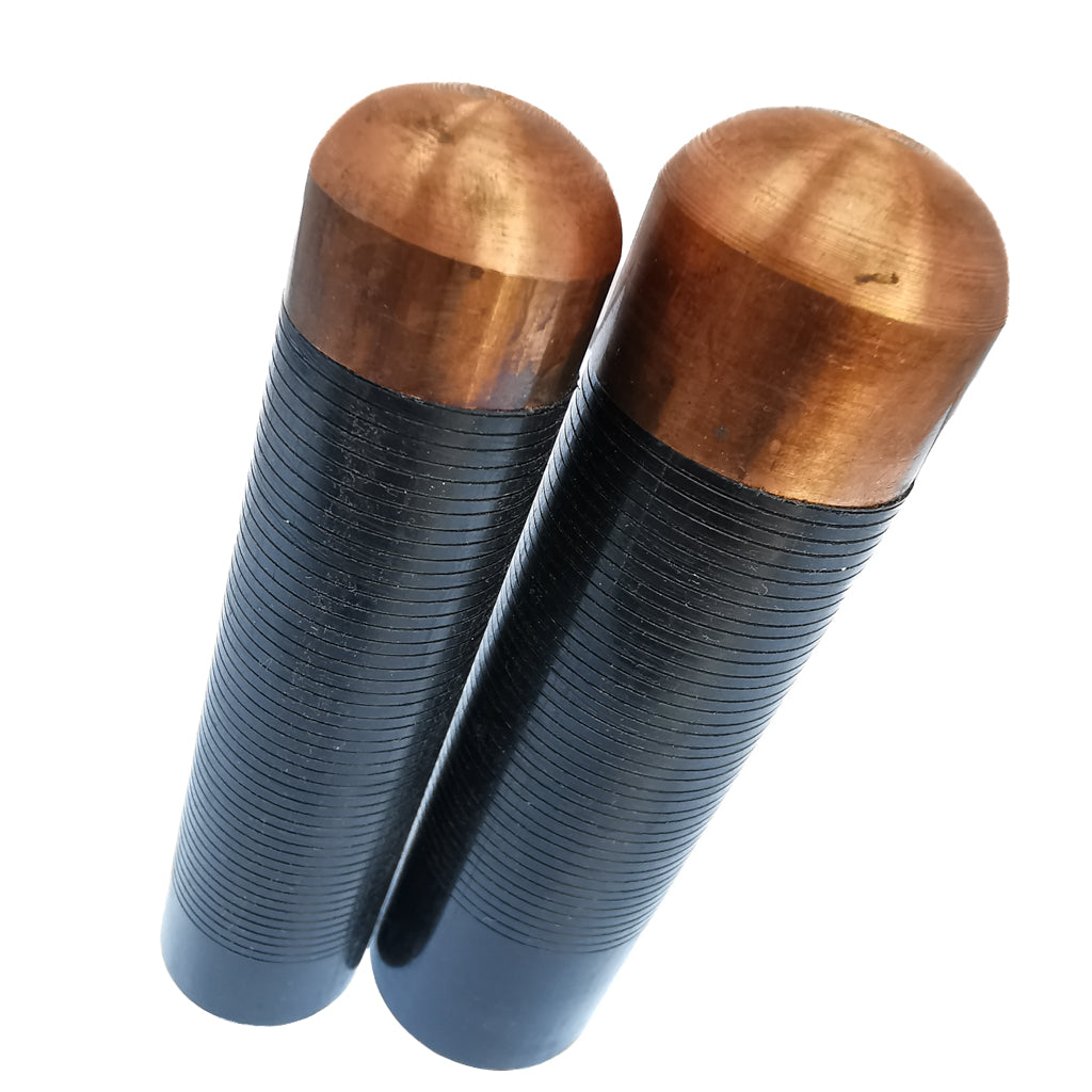 Flint Knapping Bopper flush, made of copper.