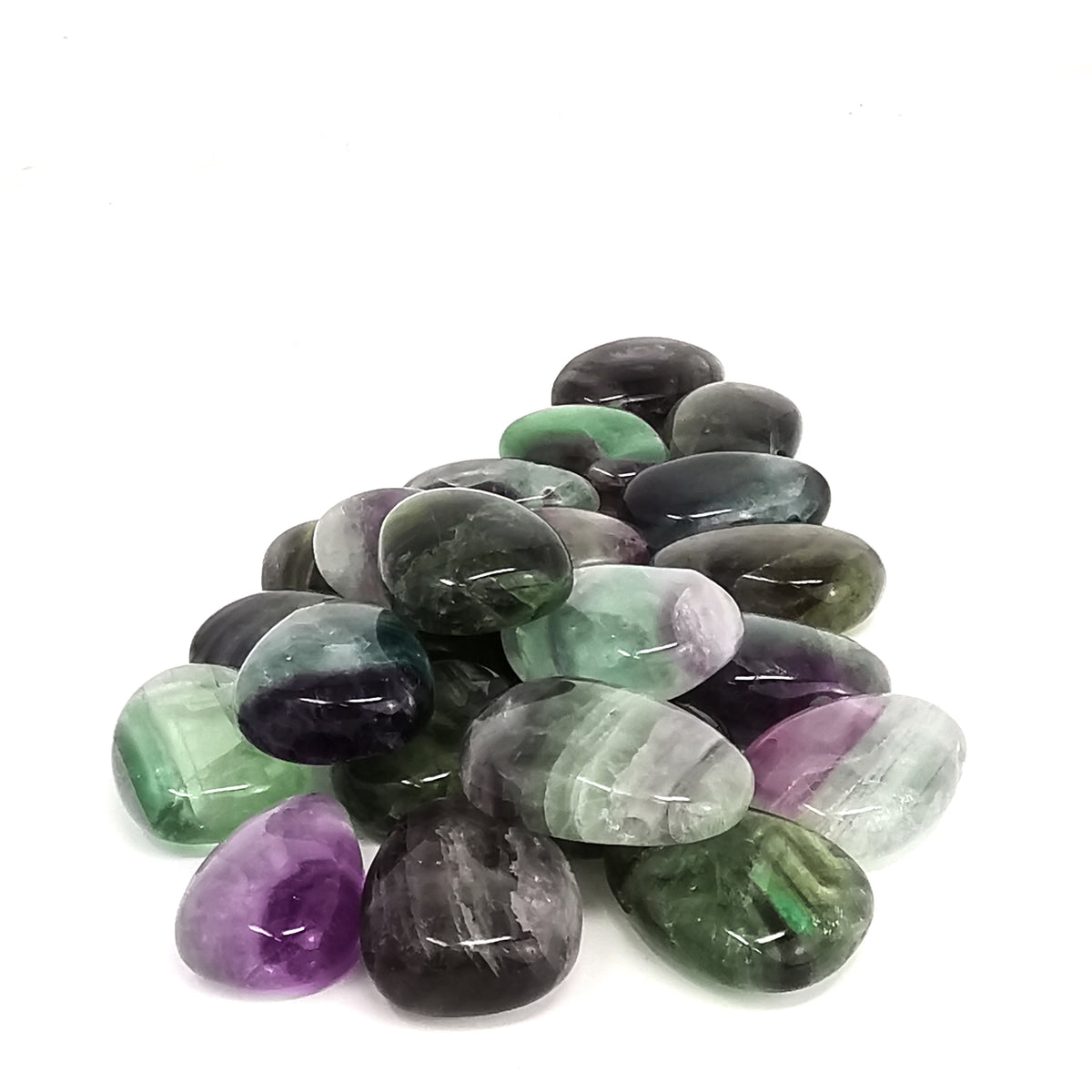 Drilled fluorite pendant – scattered pendants