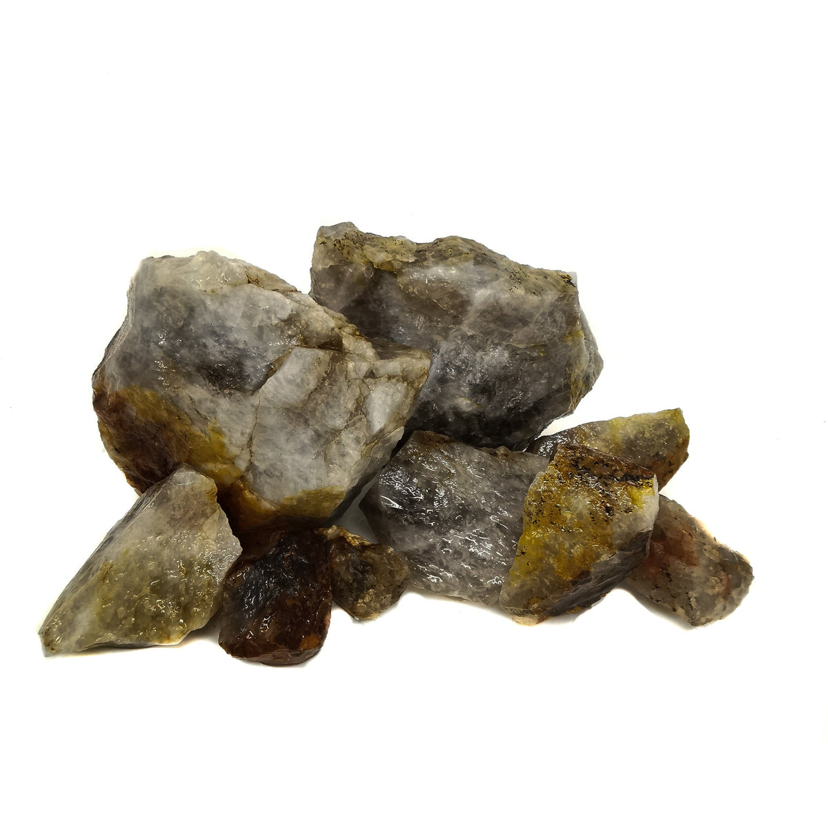 Smoky Quartz rough from Lake George, Colorado, USA.