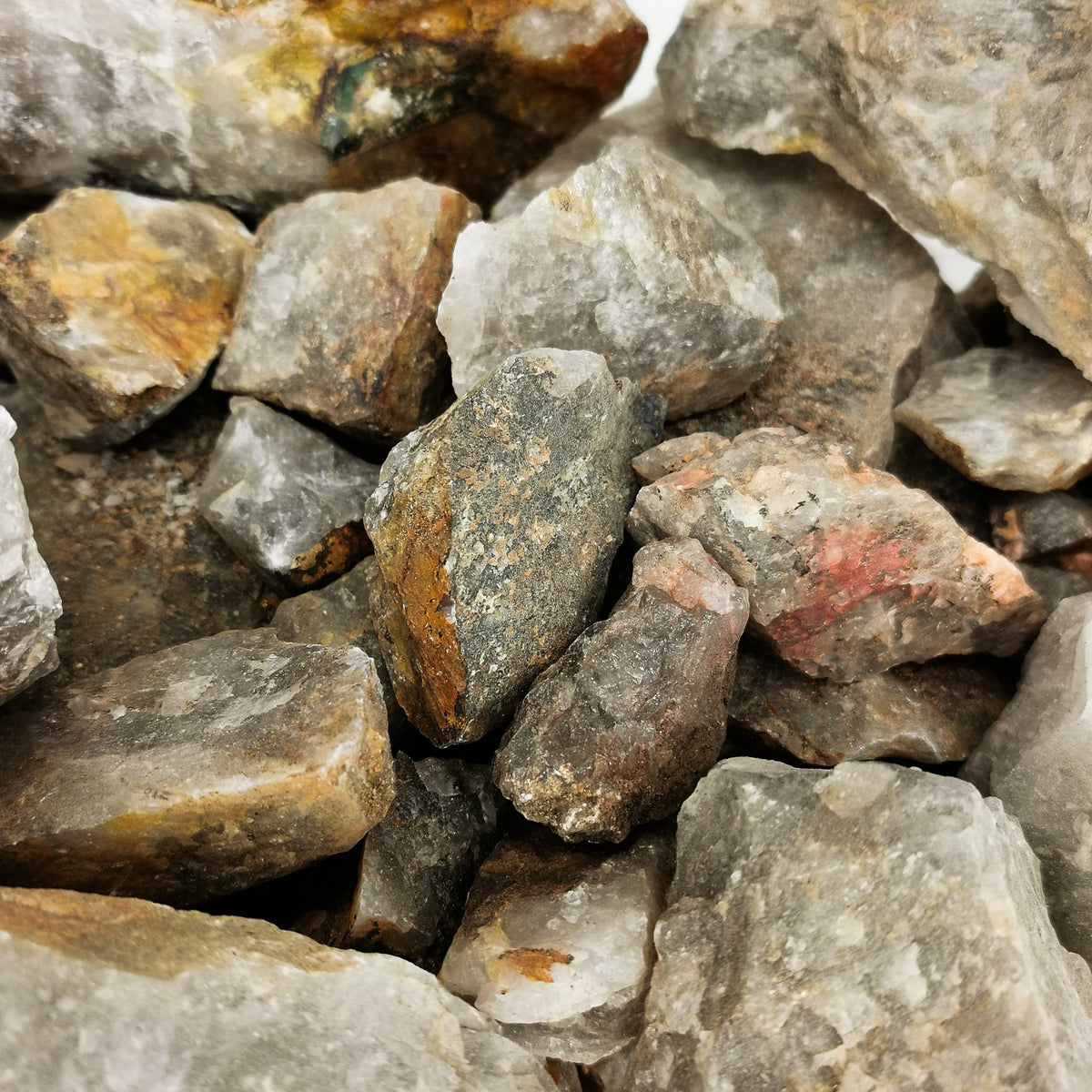 Smoky Quartz rough from Lake George, Colorado, USA.