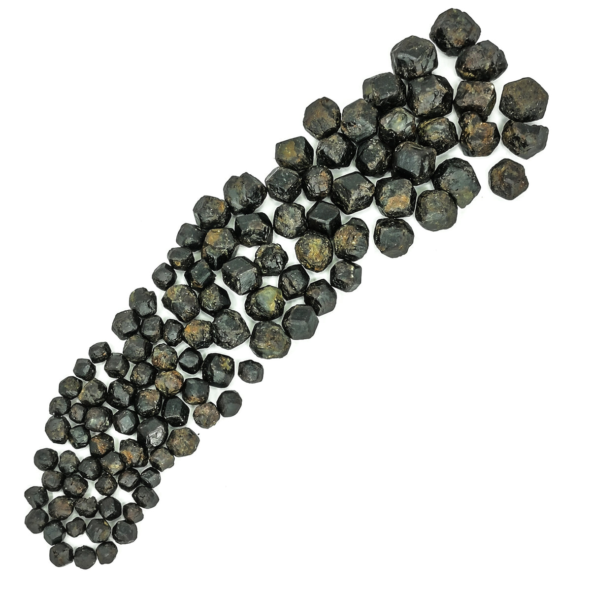 Garnet specimen, a garnet group mineral, from Afghanistan.