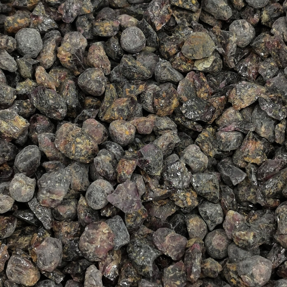 Garnet Shards chips rough, a garnet group mineral.