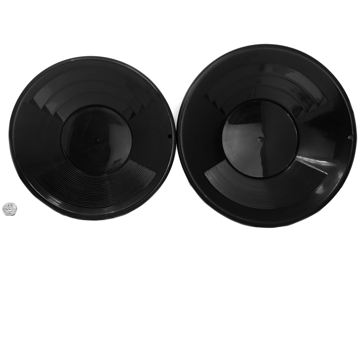 Gold Pan plastic.
