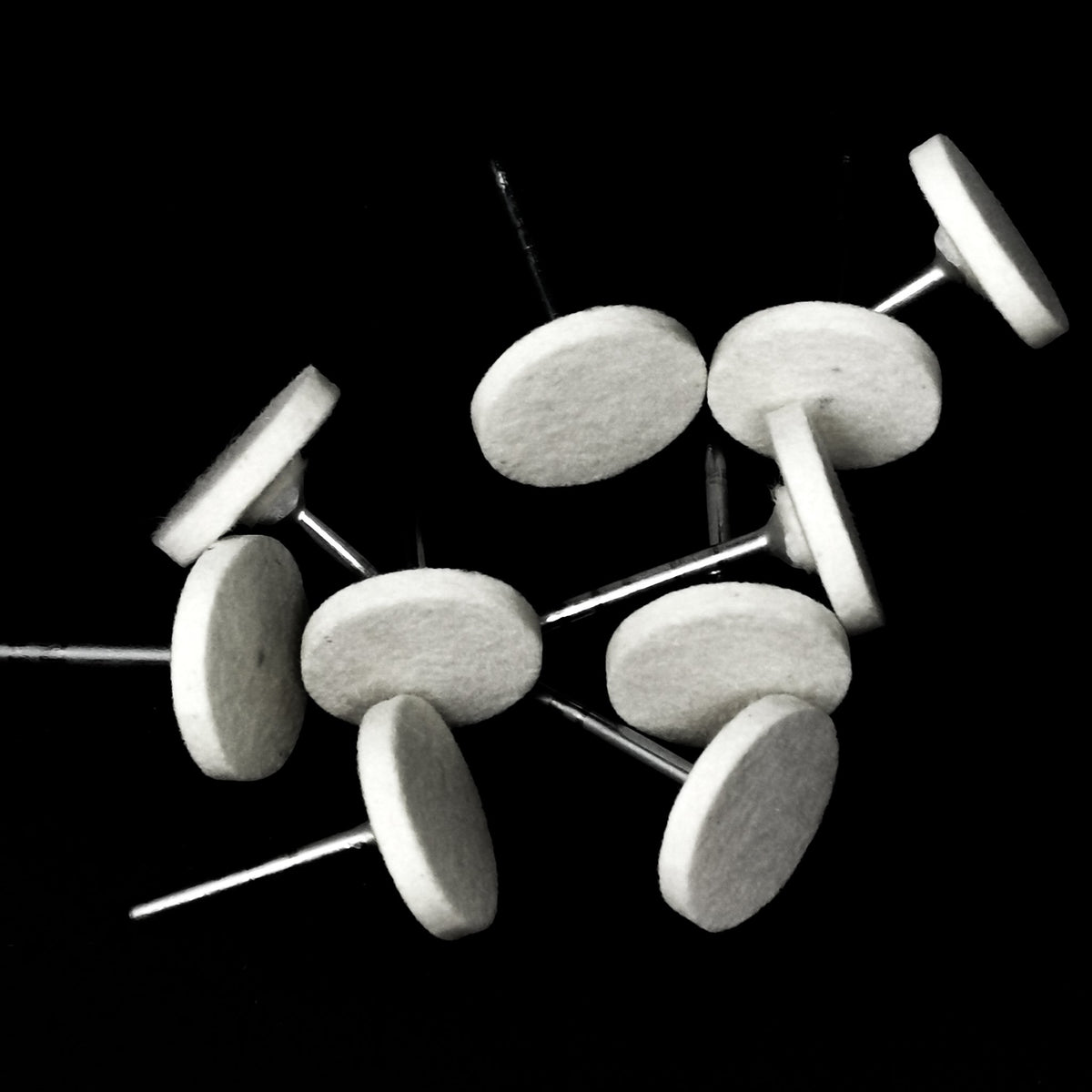 Hard Pressed Felt Wheels.