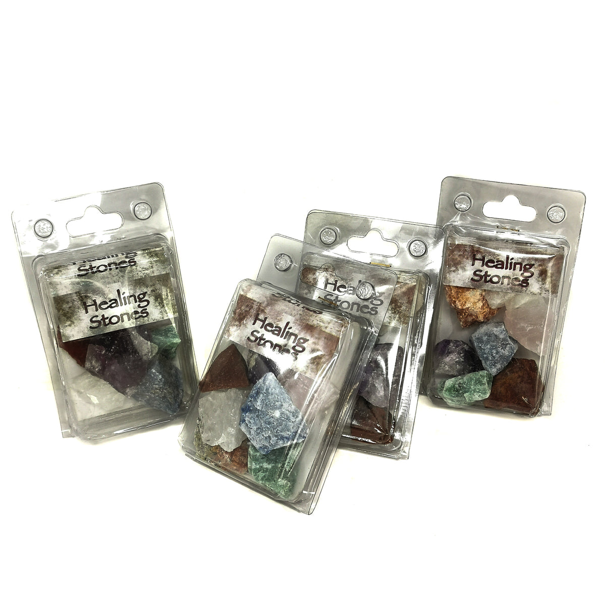Assorted stones, pack of 7.