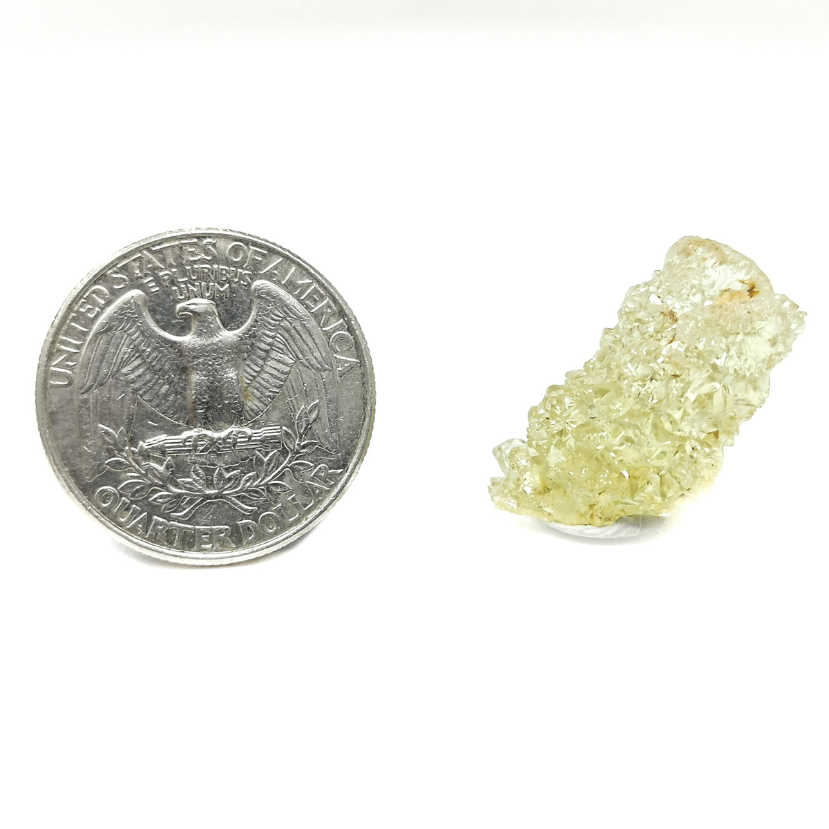 Heliodor mineral specimen from Volyn Deposit, Ukraine.