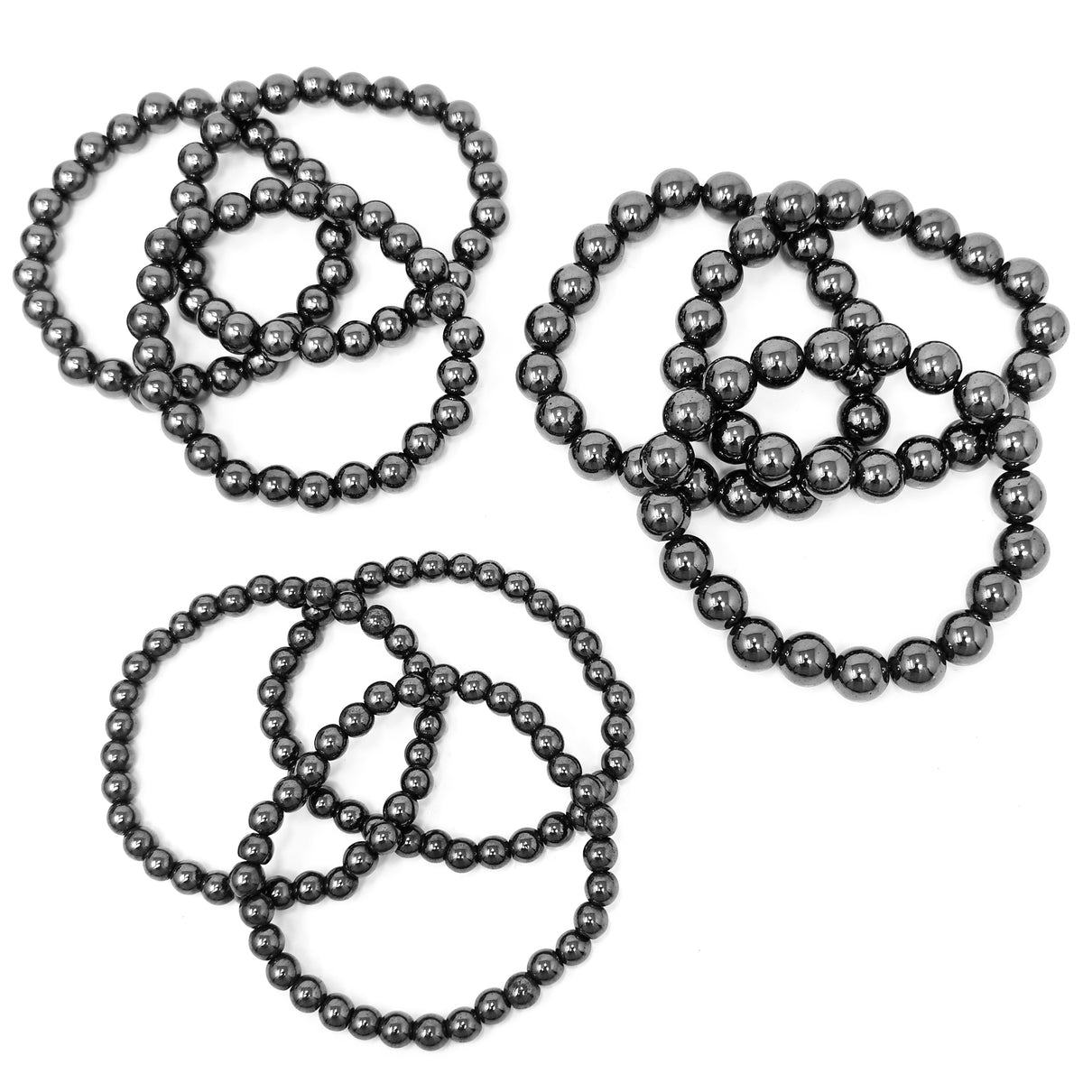 Hematite bead bracelet, photo 3 of 6