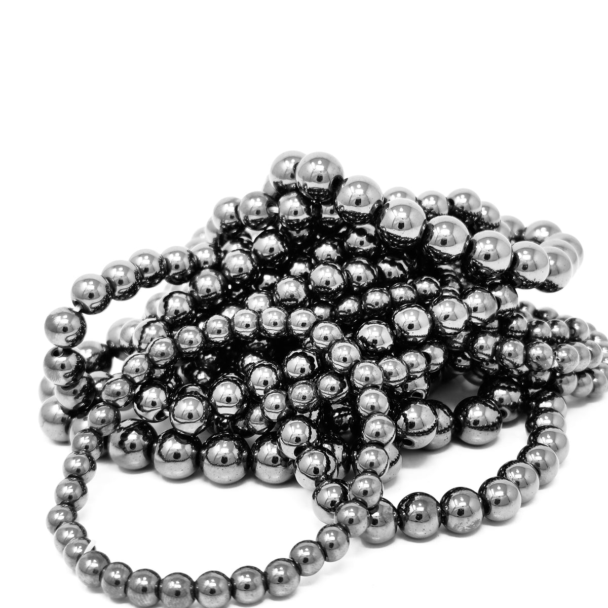 Hematite bead bracelet, photo 1 of 6