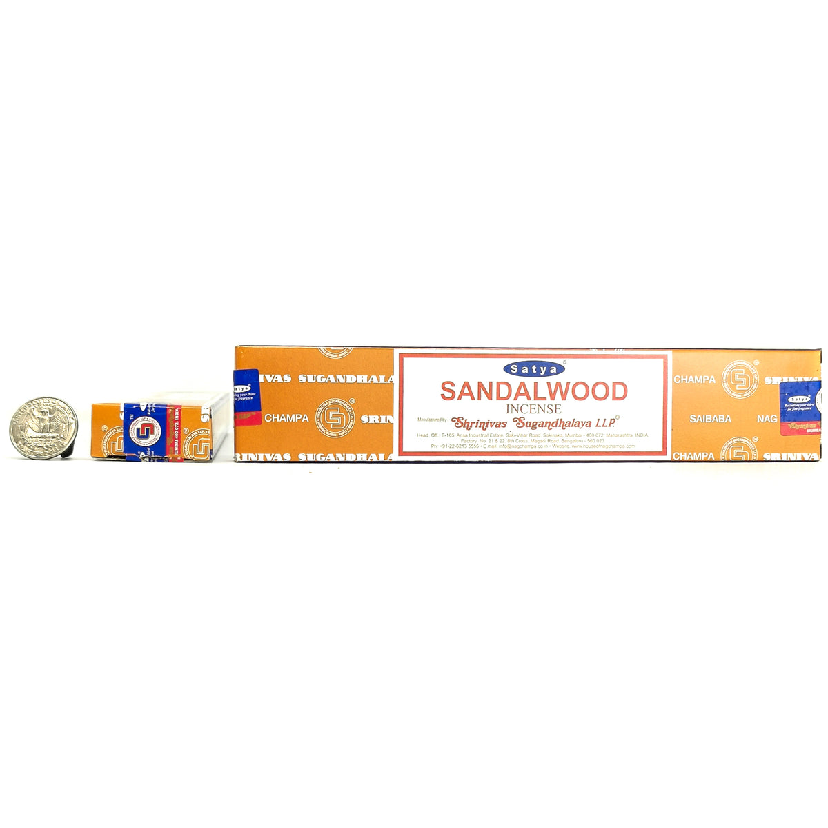 Sandalwood incense.
