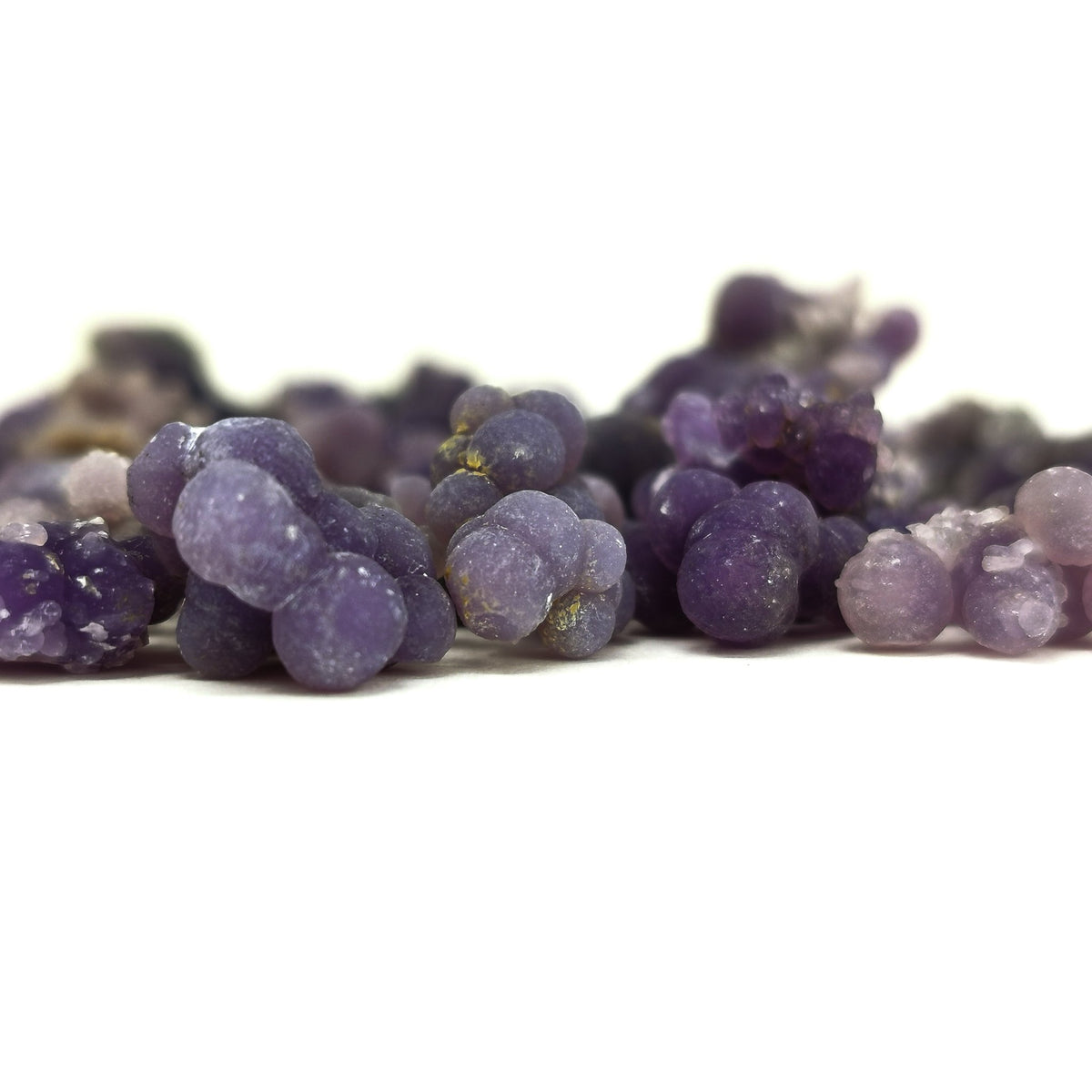 Grape Agate specimen, a variety of chalcedony.
