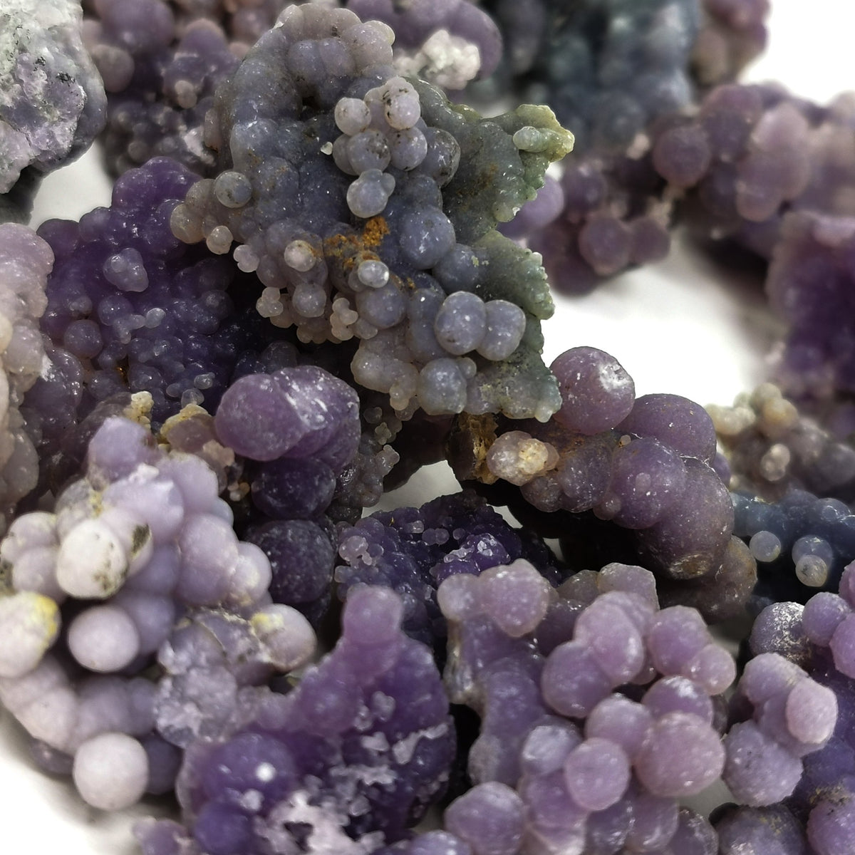Grape Agate specimen, a variety of chalcedony.