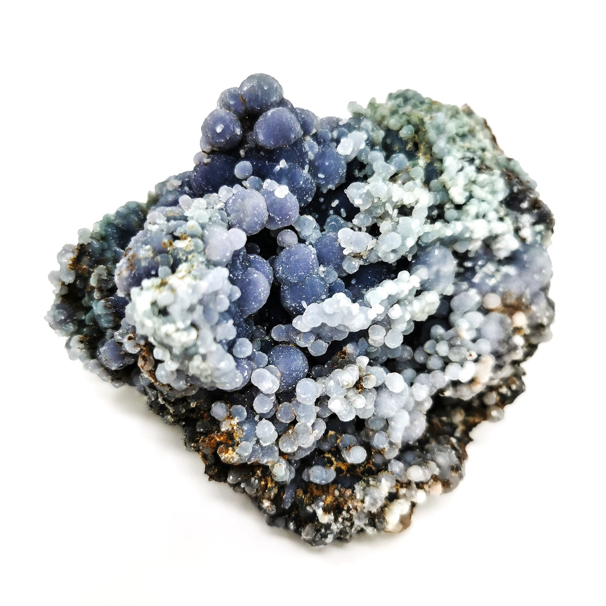 Grape Agate specimen, a variety of chalcedony.