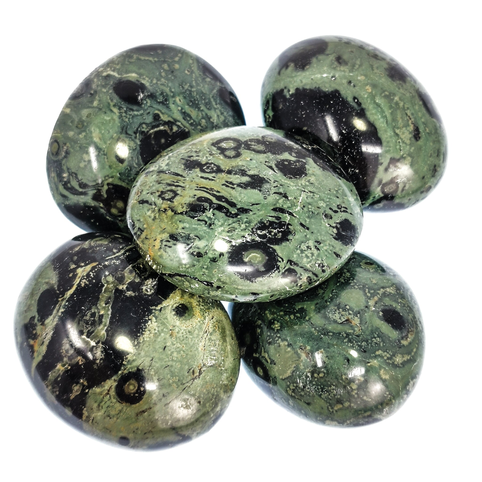 Kambaba Jasper Palm Stone