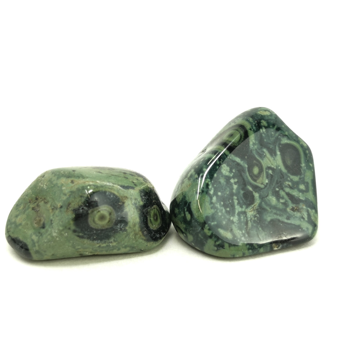 Kambaba Jasper tumble from West-central Bongolava region, Madagascar.