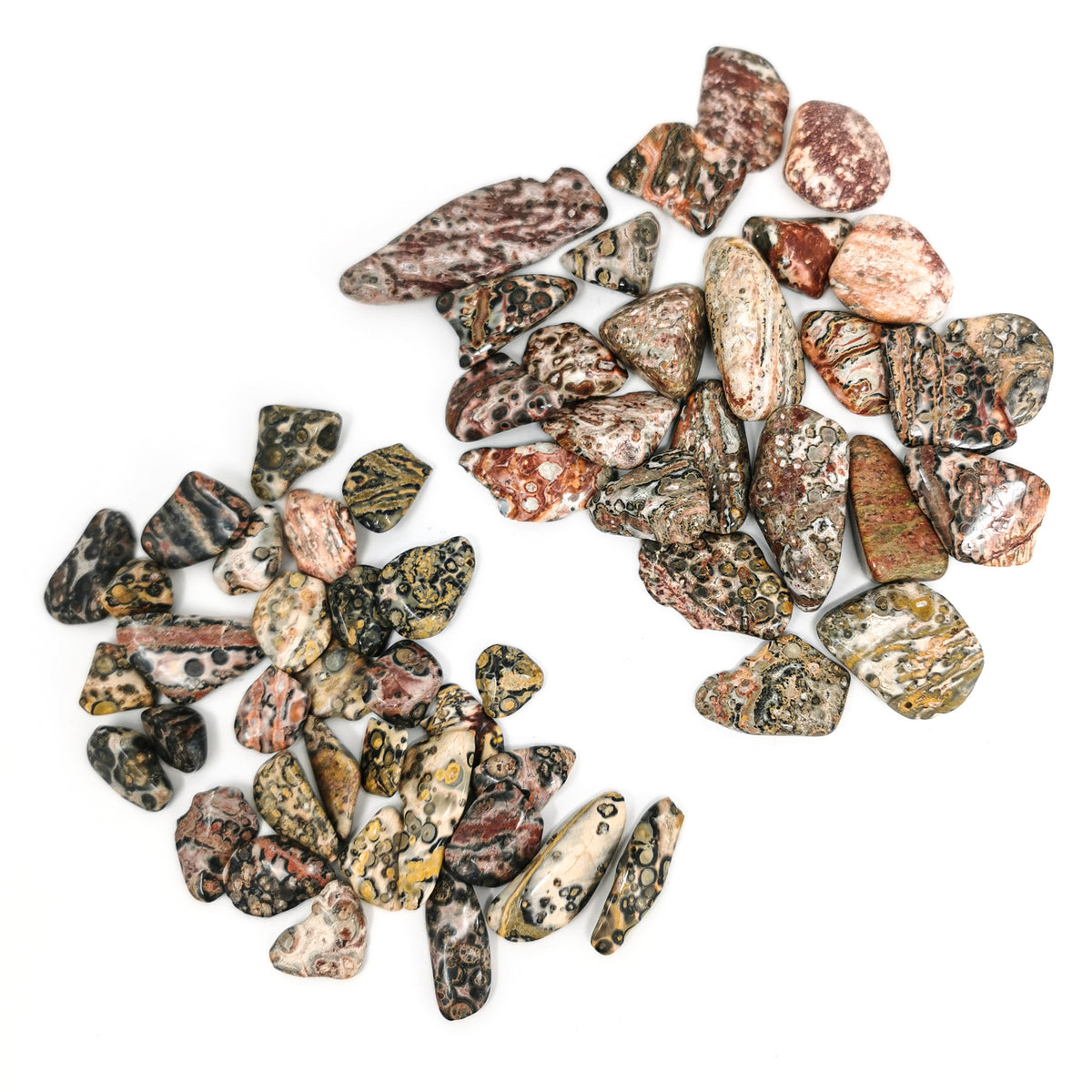Leopardskin Jasper tumble.