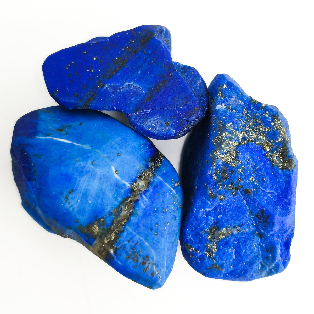 Madani Lapis Lazuli light rough from Badakhshan Province, Afghanistan.