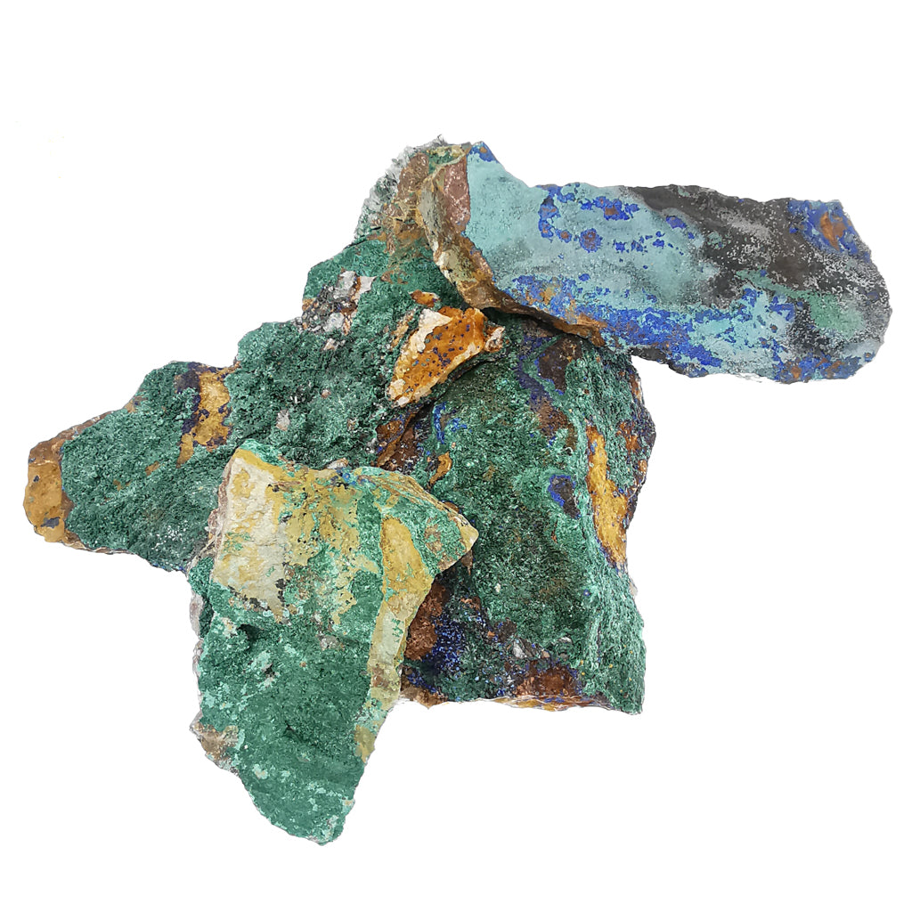 Malachite specimen from Morocco – group of specimens