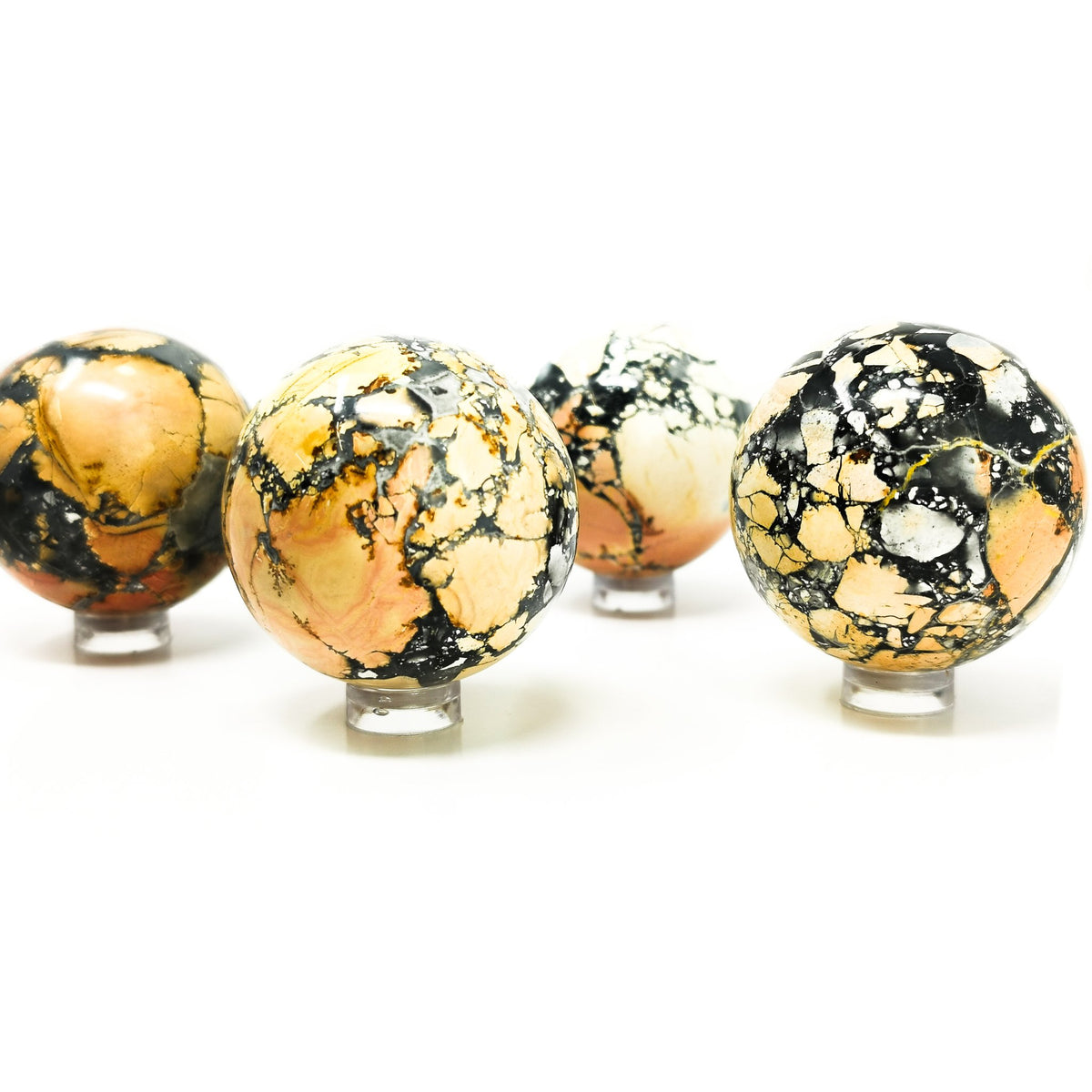 Maligano Jasper Spheres.