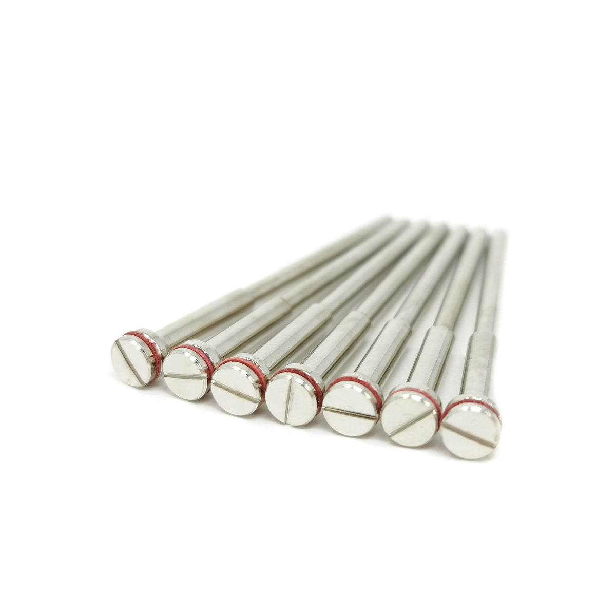 Low Profile Screw Head mandrel 5pcs, made of steel.