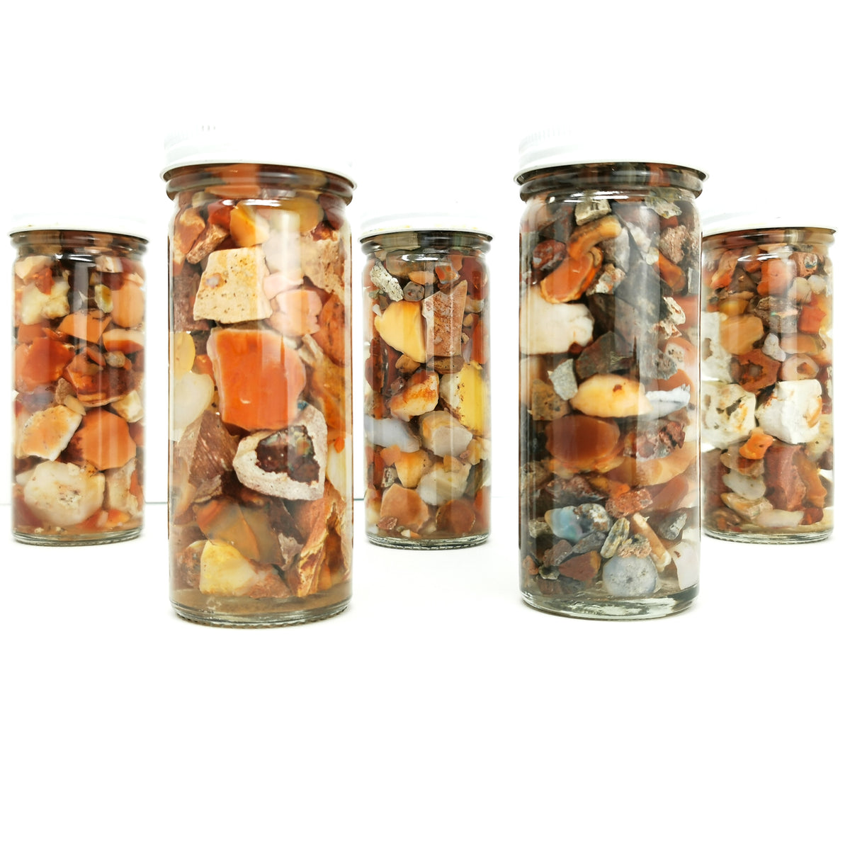 Mexican Fire Opal Jars - Raw