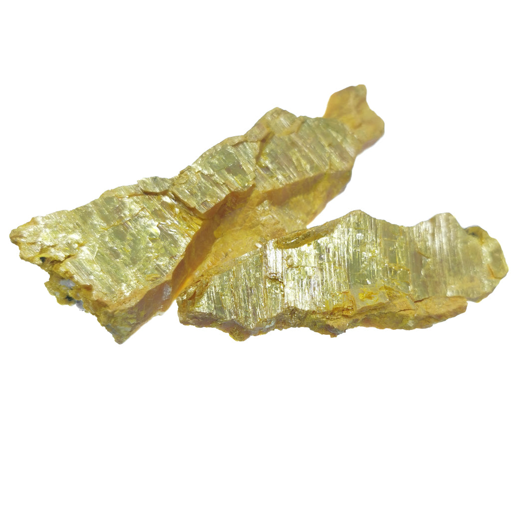 Orpiment specimen from Senduchen Mine, East Yakutia, Siberia, Russia.