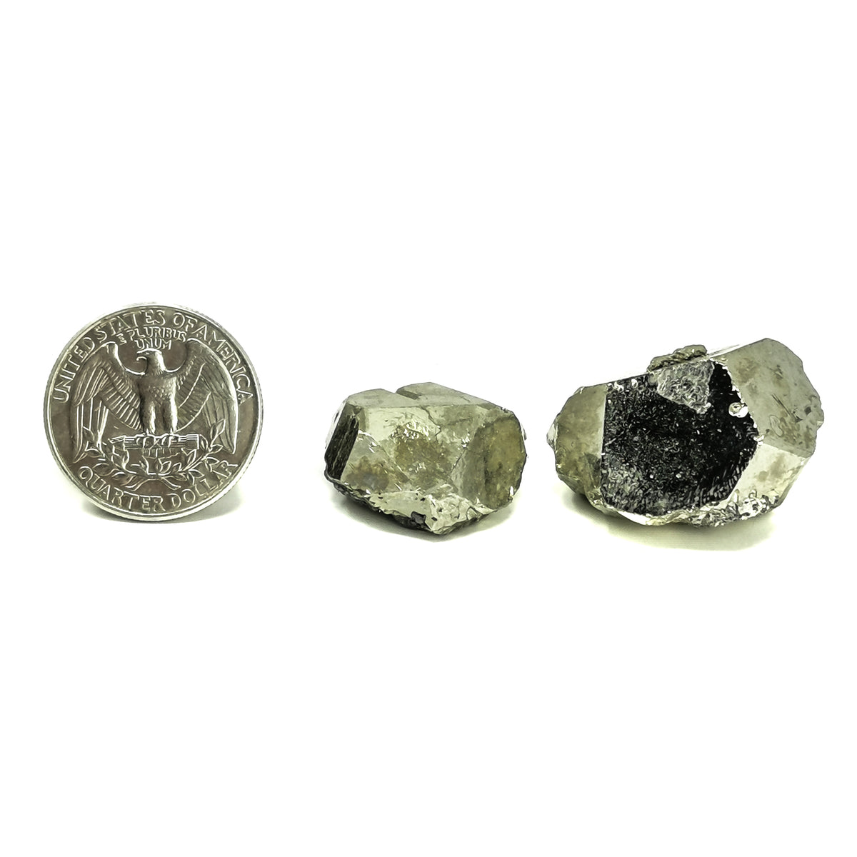Pyrite specimen, an iron sulfide.