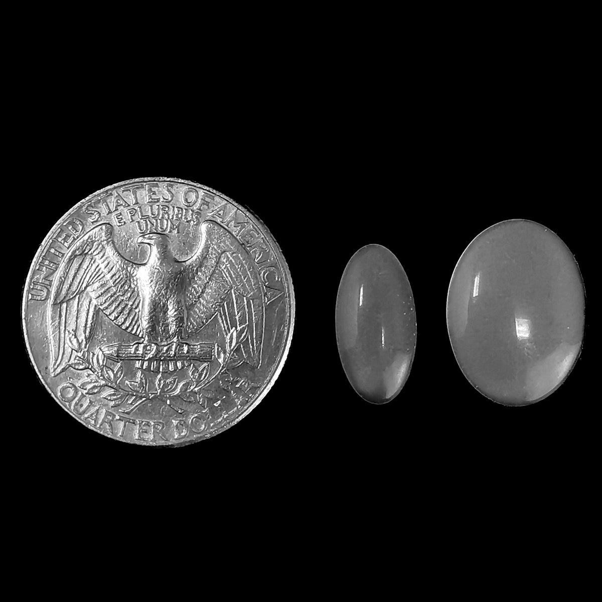 Quartz Cap cabochon from Brazil.
